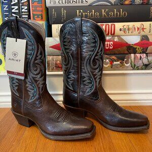 Ariat Square Toe Cowboy Boots 8.5